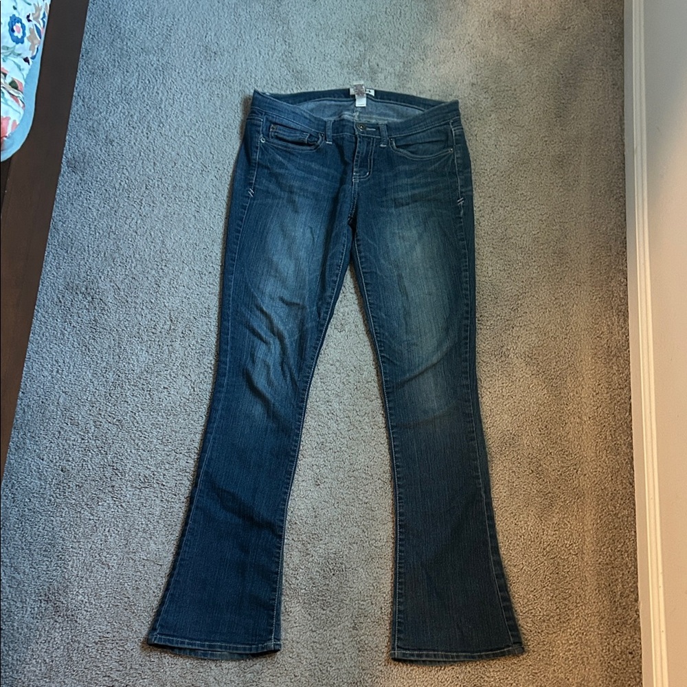 Mudd Dark Blue Flare Jeans